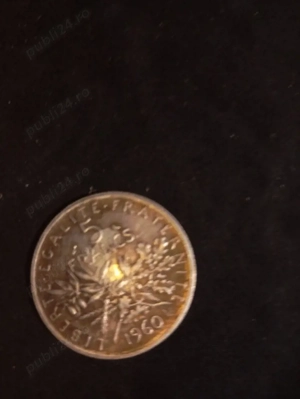 monedă argint  - imagine 2