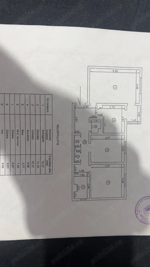 Vand apartament 3 camere zona Buzaului - imagine 7