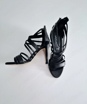 Sandale piele neagra marime 37 - imagine 5