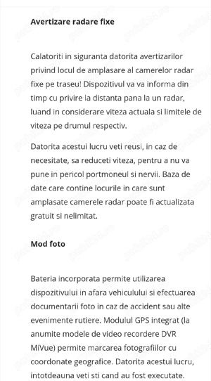 Camera Auto DVR Mio MiVue 698 Dual - imagine 2