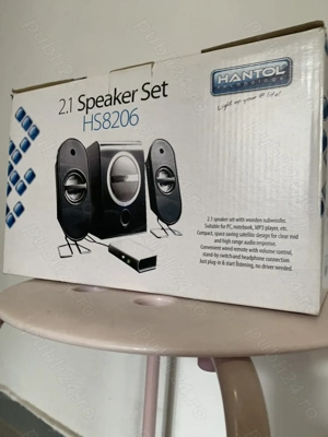 Difuzoare in set de boxe acustice HANTOL technology