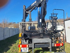 DAF 55.220  2003 cu macara HIAB 085, import Anglia 2020, unic proprietar în Ro, ITP nou - imagine 6