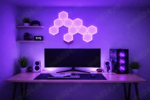 Panouri LED Hexagonale RGB Gaming