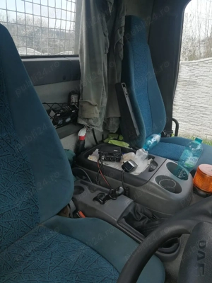 DAF 55.220  2003 cu macara HIAB 085, import Anglia 2020, unic proprietar în Ro, ITP nou - imagine 7