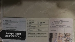 DAF 55.220  2003 cu macara HIAB 085, import Anglia 2020, unic proprietar în Ro, ITP nou - imagine 9