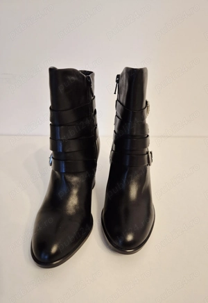 Ghete piele neagra marime 36