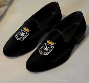 Mocasini barbati catifea Saxone of Scotland 41