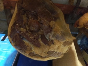 De vânzare șuncă cârnați afumați și slănină afumată.