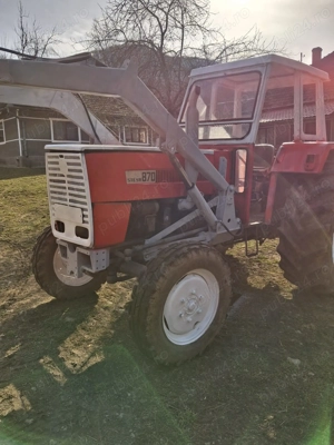 Vand Tractor Steyr 870 cu încărcător frontal - imagine 4