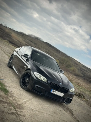 BMW Seria 5 F10 520d, PAKET M Fabrica, Garanții active, ISTORIC, Mașina personală!  - imagine 2