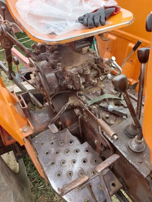 Tractor Fiat 640 DT DTC pompa injecție BOSCH vopsea originală anvelope radiale - imagine 4