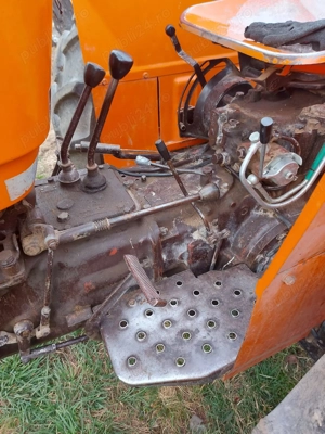 Tractor Fiat 640 DT DTC pompa injecție BOSCH vopsea originală anvelope radiale - imagine 3