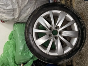 Set Jante Originale VW Alicante 16 inch (R16) 5x112 + Anvelope Hankook