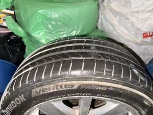 Set Jante Originale VW Alicante 16 inch (R16) 5x112 + Anvelope Hankook - imagine 2