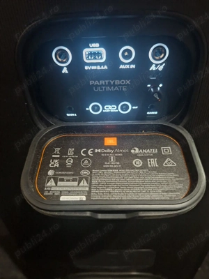 JBL partybox ULTIMATE 1100rms 