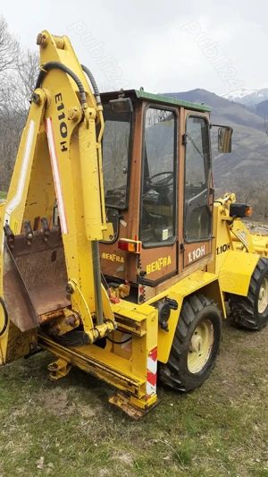 Mini buldoexcavator Benfra - imagine 3