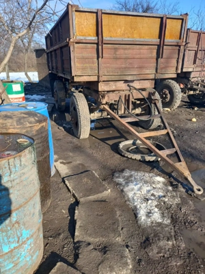 Remorca auto agricola5 tone  - imagine 3