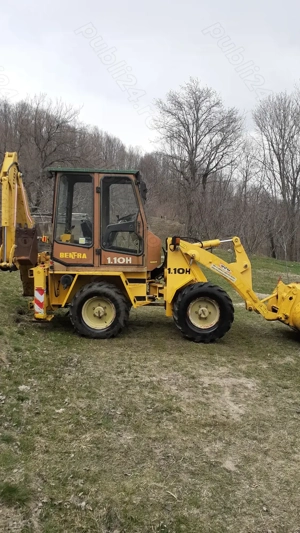 Mini buldoexcavator Benfra - imagine 4