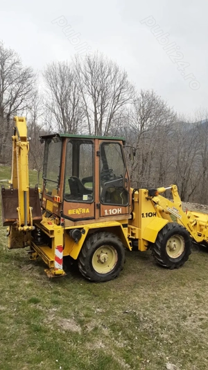 Mini buldoexcavator Benfra - imagine 2