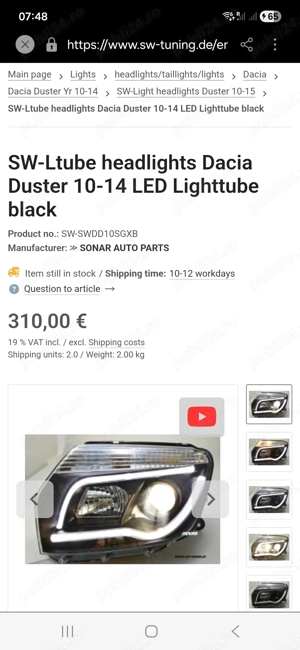 Faruri Dacia Duster 2016 - imagine 7