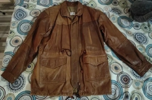 Geacă Clasică Din Piele Naturala Autentică 