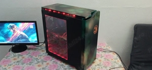 PC i5 7500 3,8 8gb DD4 RX 580 8GB 256bit  ssd+hard calculator unitate gaming - imagine 3