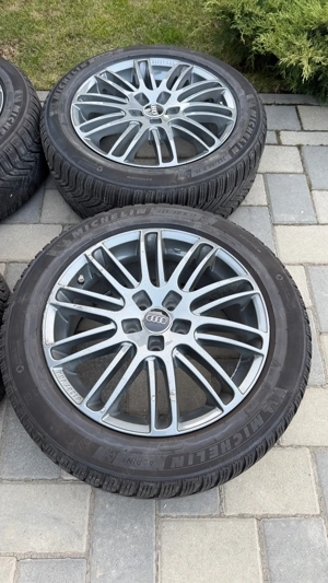 Jante 17 5x112 Audi A4 A5 A6 anvelope 225 50 17 Touran Sharan - imagine 9