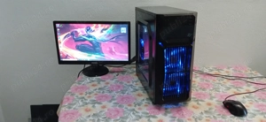 PC i7 3,8 12gb ddr3 GTX 1060 3GB ssd+hard calculator unitate gaming CU wifi