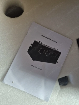 Masina de facut baloane cu fum si leduri 3500 de lei