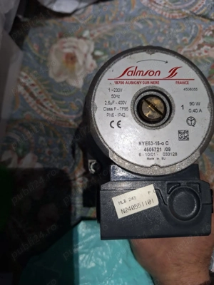 Pompa centrala si schimbator secundar