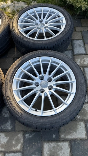 Roti vara Audi A3 A4 A5 A6 jante 17 5x112 anvelope noi 235 45 17 - imagine 5
