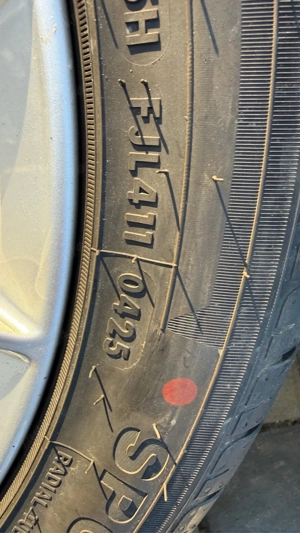 Roti vara Audi A3 A4 A5 A6 jante 17 5x112 anvelope noi 235 45 17 - imagine 3