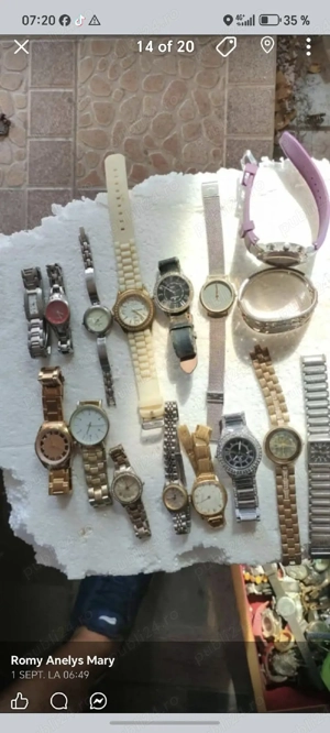 ceasuri de dama și bărbați 50 de lei bucata  - imagine 3