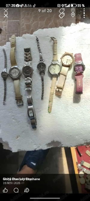 ceasuri de dama și bărbați 50 de lei bucata 