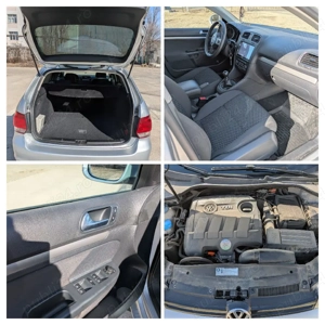 VW Golf 6 Variant Trendline 1.6 TDI 105 cp, fara schimburi - imagine 4