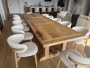 Masa steja masiv Lemn vechi Premium  - imagine 3