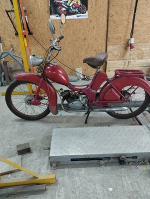 vând motoretă Simson sr 2  - imagine 2