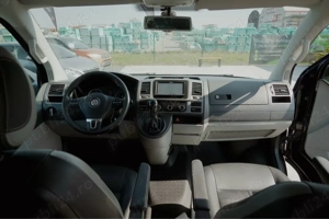 Vw Transporter Lung 5locuri + marfa  2.0 Tdi  180 Cp  Cutie Automata - imagine 3