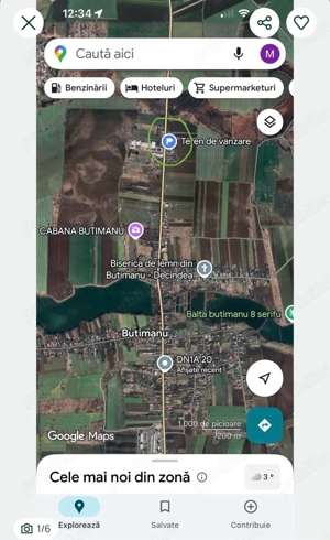 teren 6700mp intravilan DN1A  - imagine 3