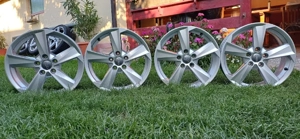 Jante aliaj R17 5x112 Originale Vw.Audi.Skoda.Seat  - imagine 2