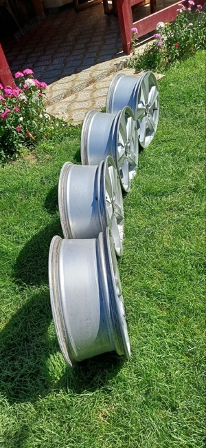 Jante aliaj R17 5x112 Originale Vw.Audi.Skoda.Seat  - imagine 4