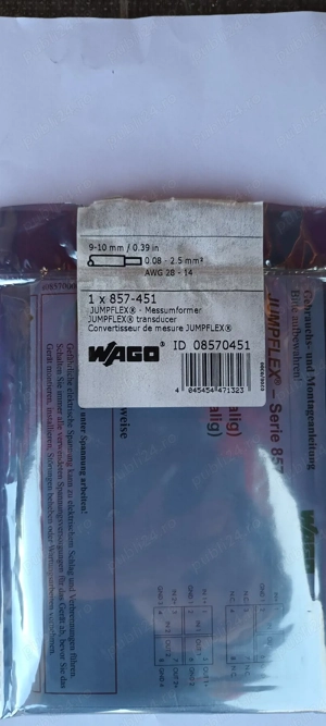 Passive Isolater WAGO 857-451 - imagine 2