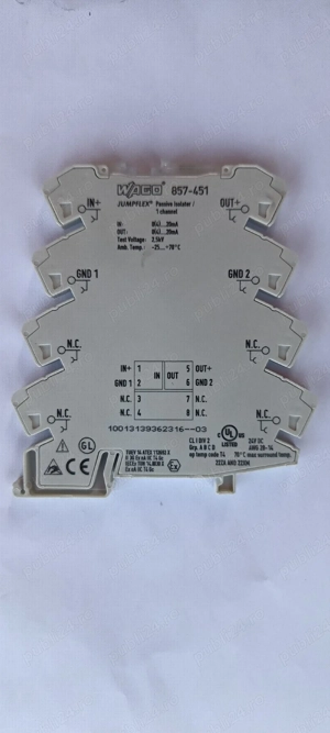 Passive Isolater WAGO 857-451