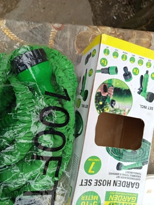 Furtun grădină retractabil. Nou