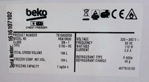 Vând ladă frigorifică Beko 