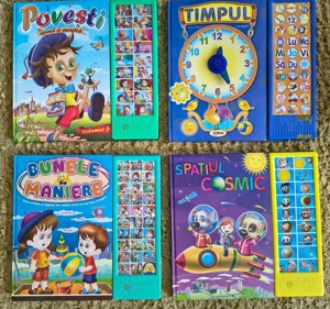 Cărți vorbitoare, Cărți Disney, Cărți Montessori - pentru copii
