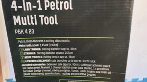 Unealtă Parkside de grădină cu 4 functiuni