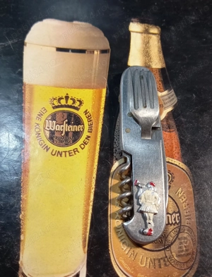 briceag vechi, 3 extensii, oțel inoxidabil, stare bună - imagine 2