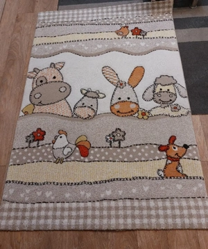 Covor +perdea camera copii unisex