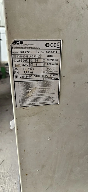 Vand purificator aer industrial Dustcontrol AirCube 500, echipament profesional pentru filtrarea aer